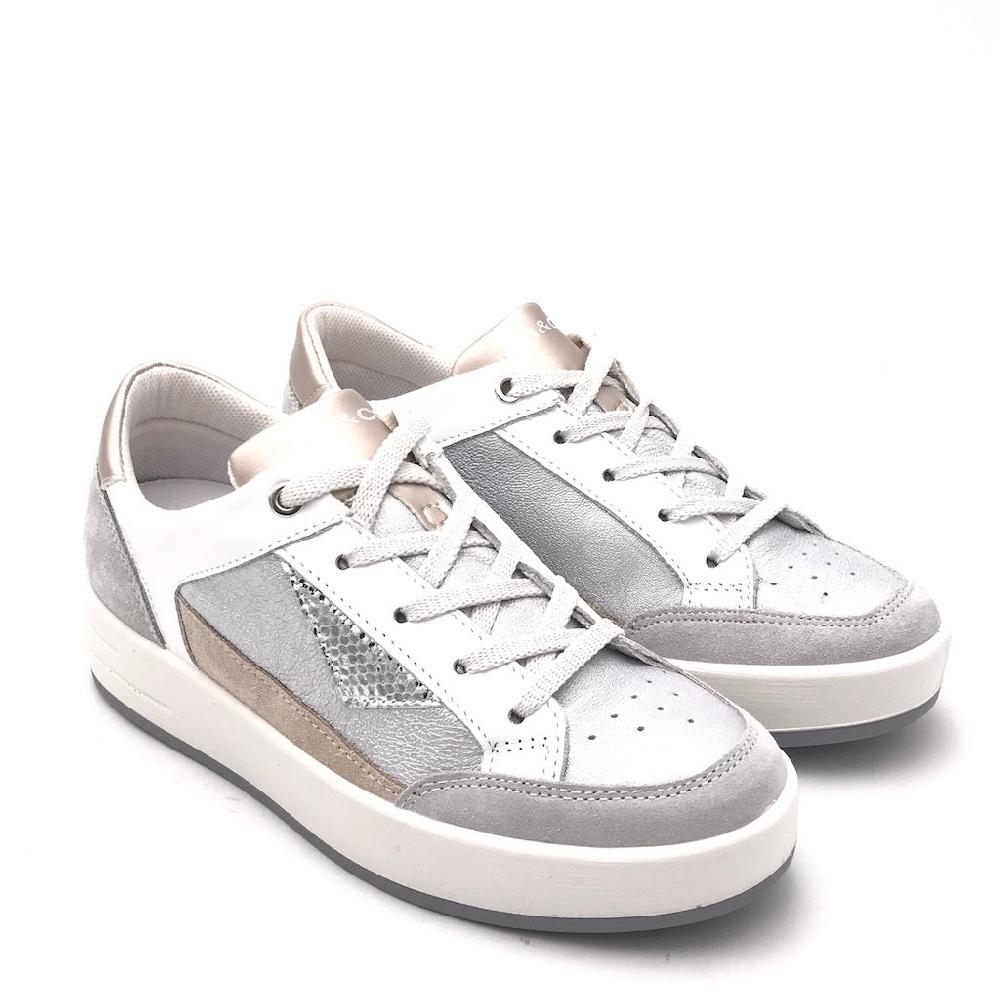 Zulian Calzature Sneakers Alina argento Latest stili