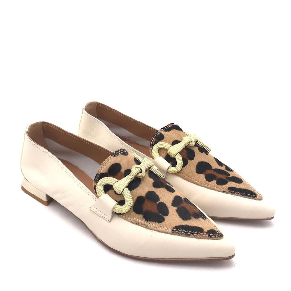 Zulian Calzature Mocassino macula leo crudo Ultimo giorno