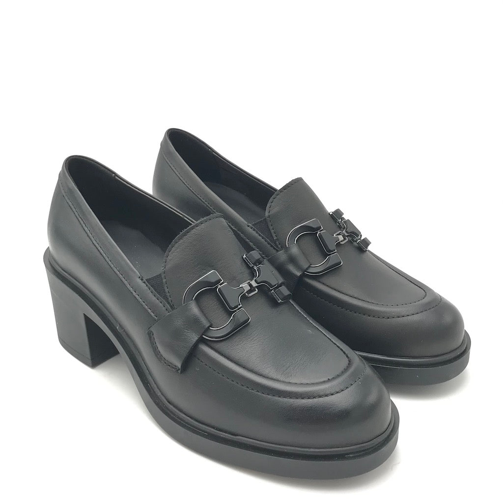 Zulian Calzature Mocassino in nappa nera Limitato a 3 giorni