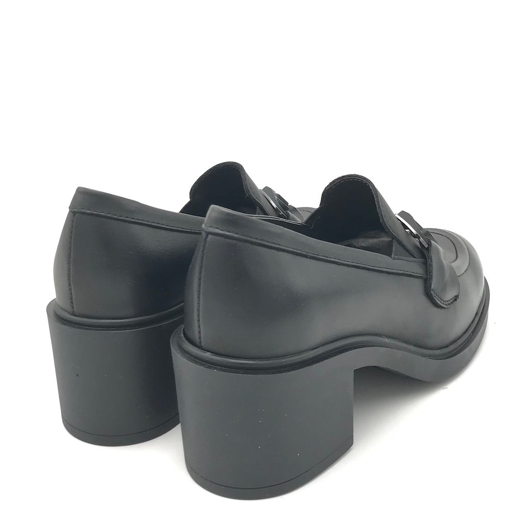 Zulian Calzature Mocassino in nappa nera Limitato a 3 giorni
