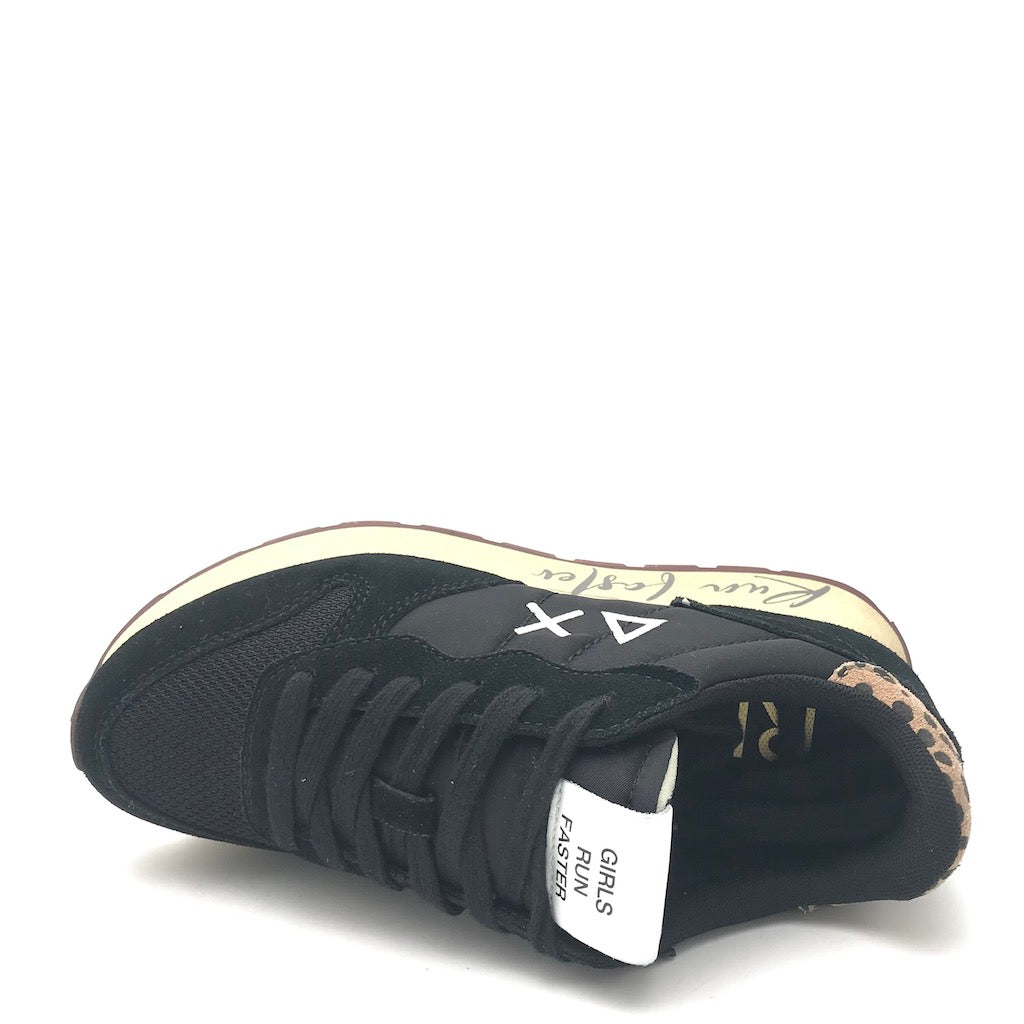 Zulian Calzature Sneakers Big Stargirl mix material nero Black Friday Prezzi
