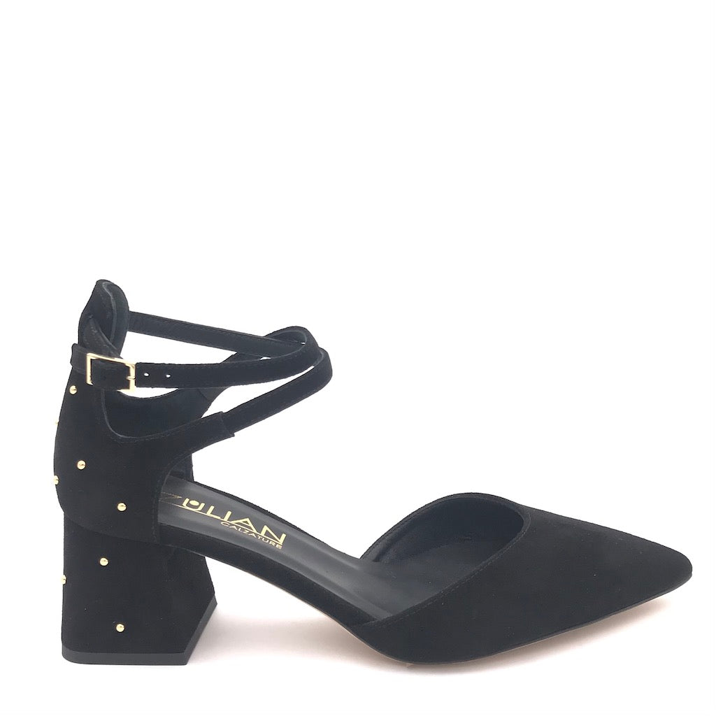 Zulian Calzature Scarpa Lerici camoscio nero In Linea