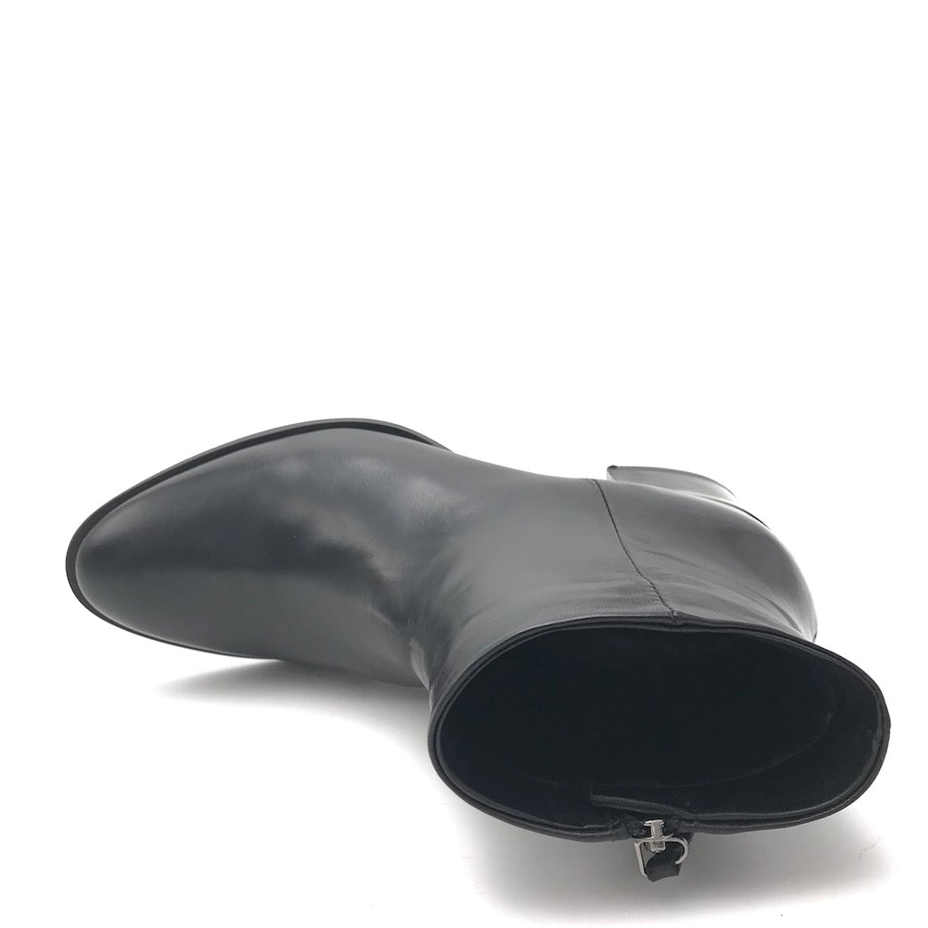 Zulian Calzature Tronchetto classico nero In Vendita