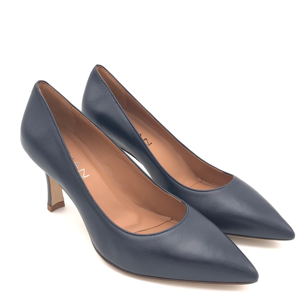 Zulian Calzature Decolletè Lory in nappa blu Offerta speciale