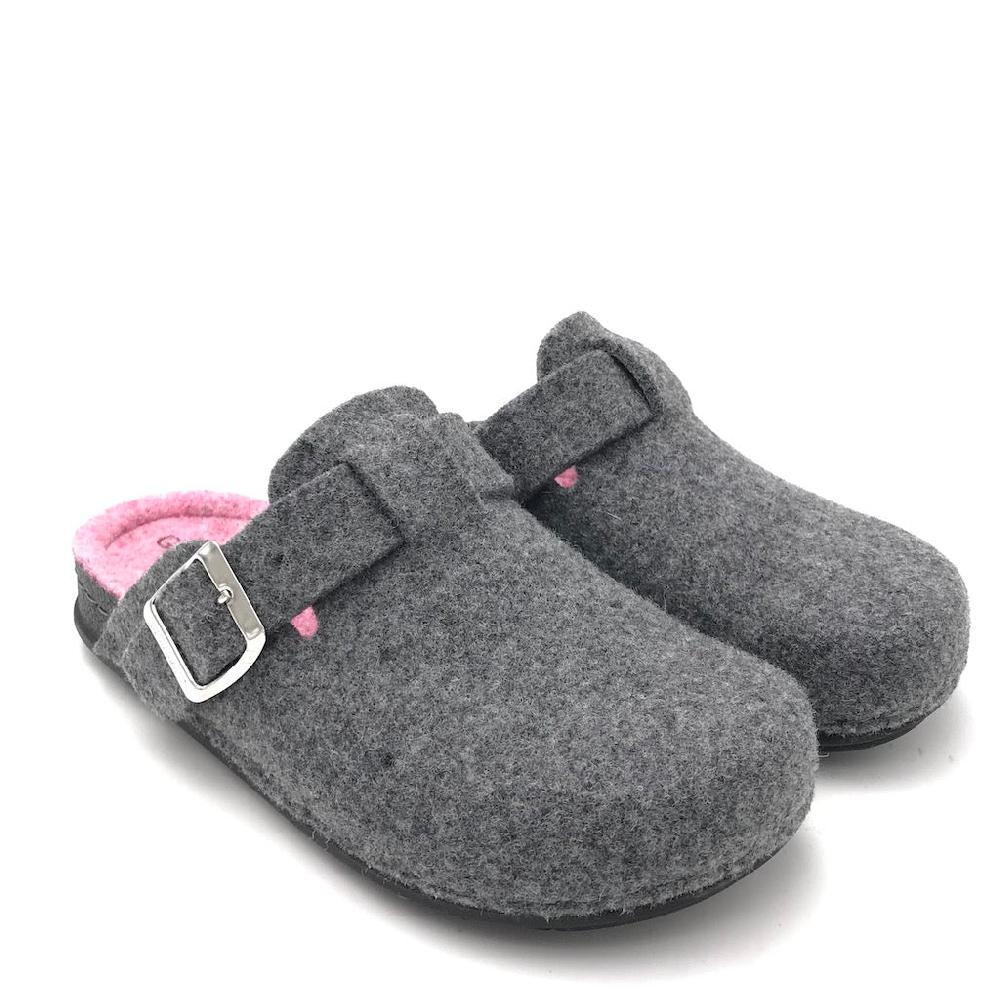Zulian Calzature Ciabatta Pila grigio-rosa Flash Sale