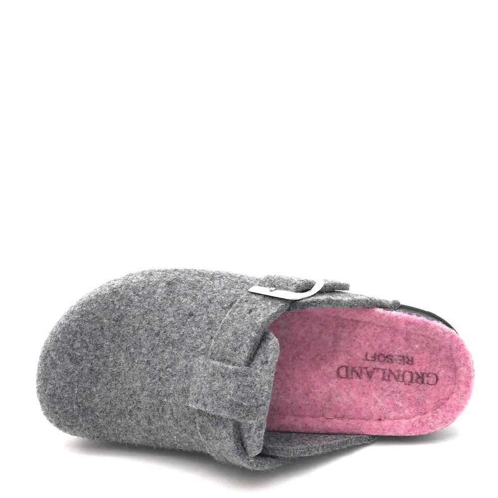 Zulian Calzature Ciabatta Pila grigio-rosa Flash Sale