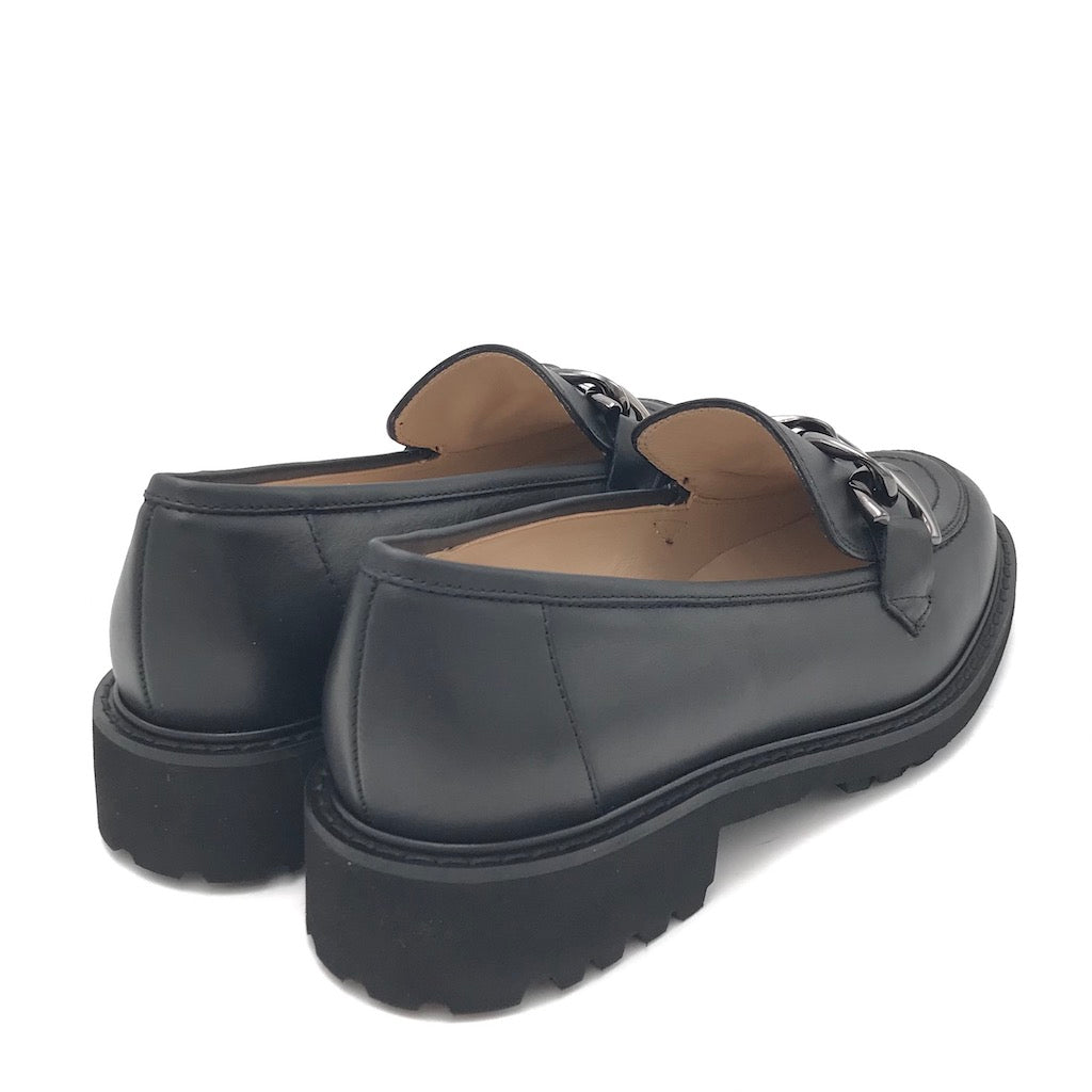 Zulian Calzature Mocassino Lina nero Offerta esclusiva