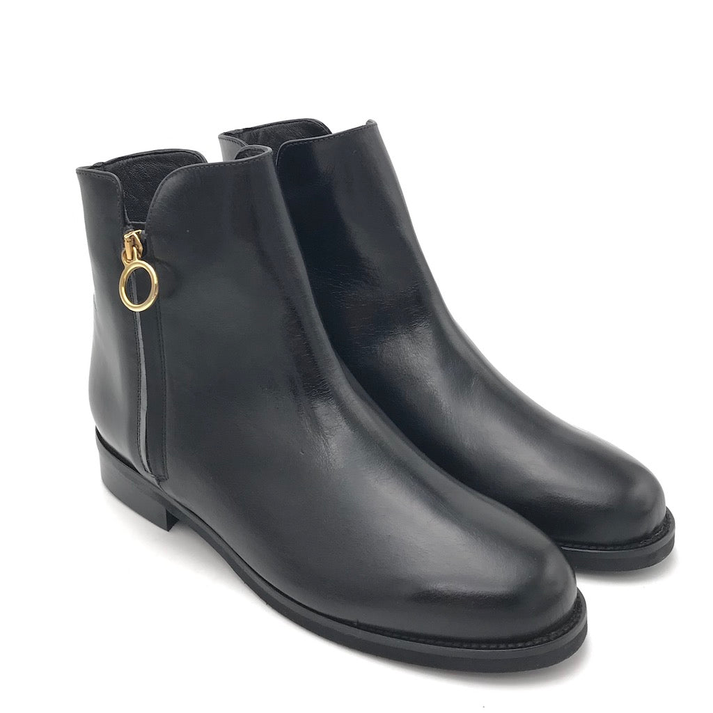 Zulian Calzature Tronchetto basso Sieant nero Vendite stagionali