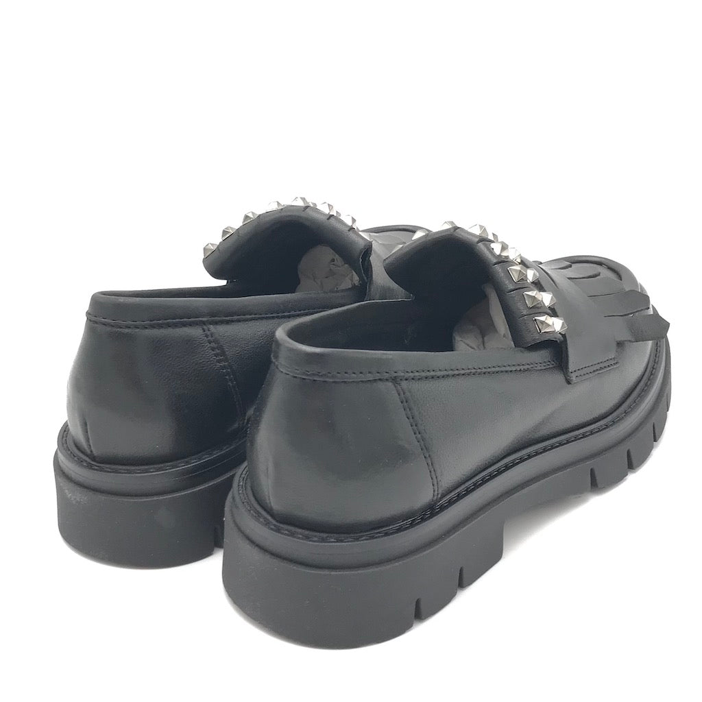 Zulian Calzature Mocassino Taylor frangia nero Offerta Giorno del Papà