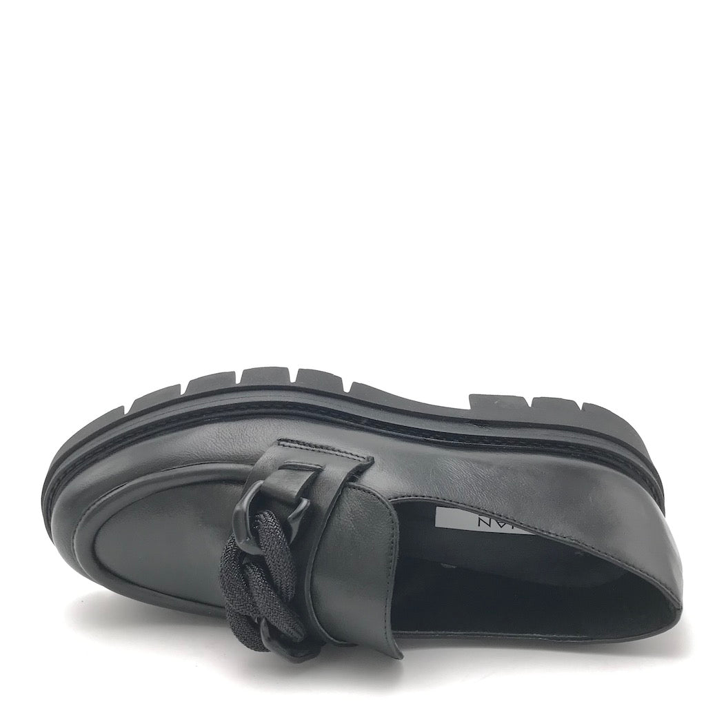 Zulian Calzature Mocassino Taylor catena nero Offerta San Valentino
