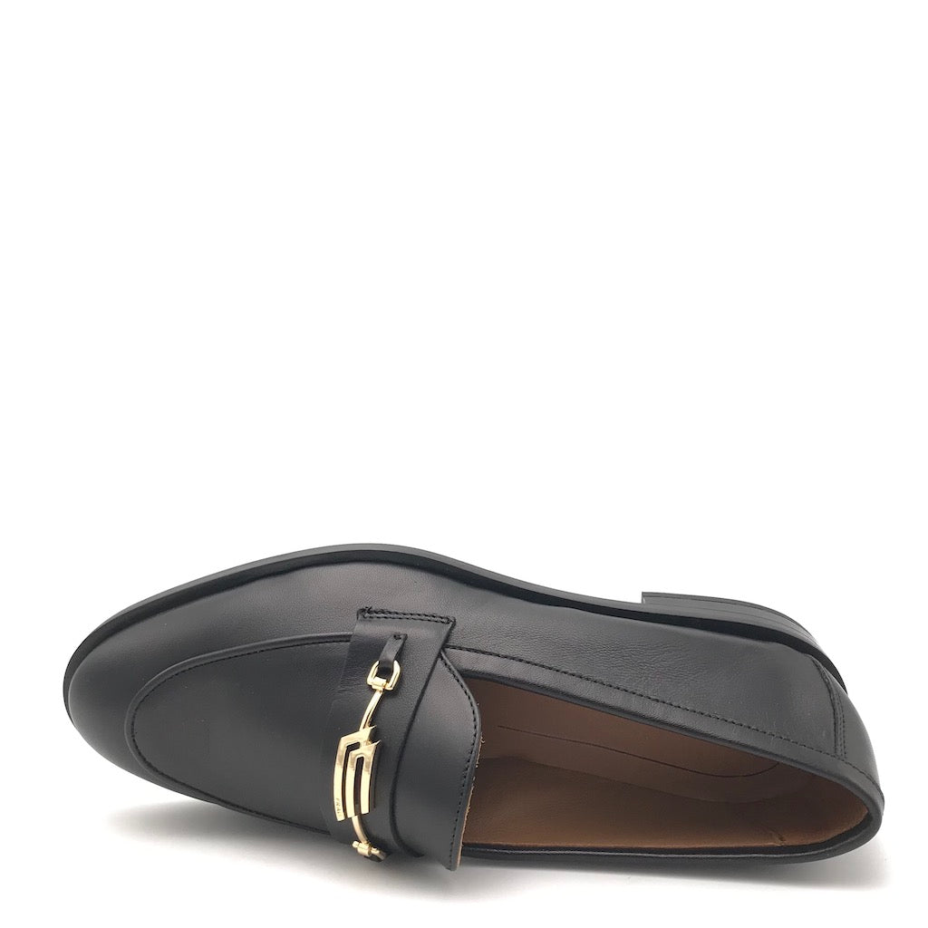 Zulian Calzature Mocassino in nappa nera Offerta Anniversario