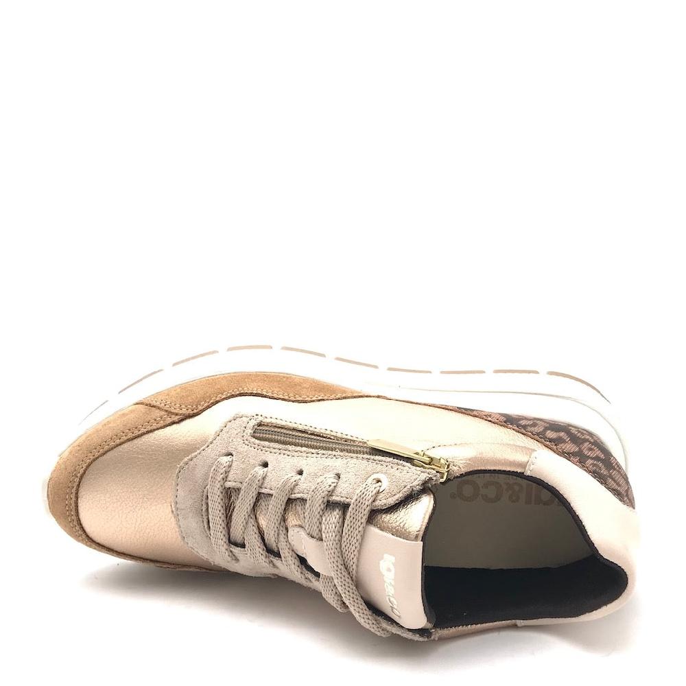 Zulian Calzature Sneakers Ermione champagne Smaltimento dello stoccaggio