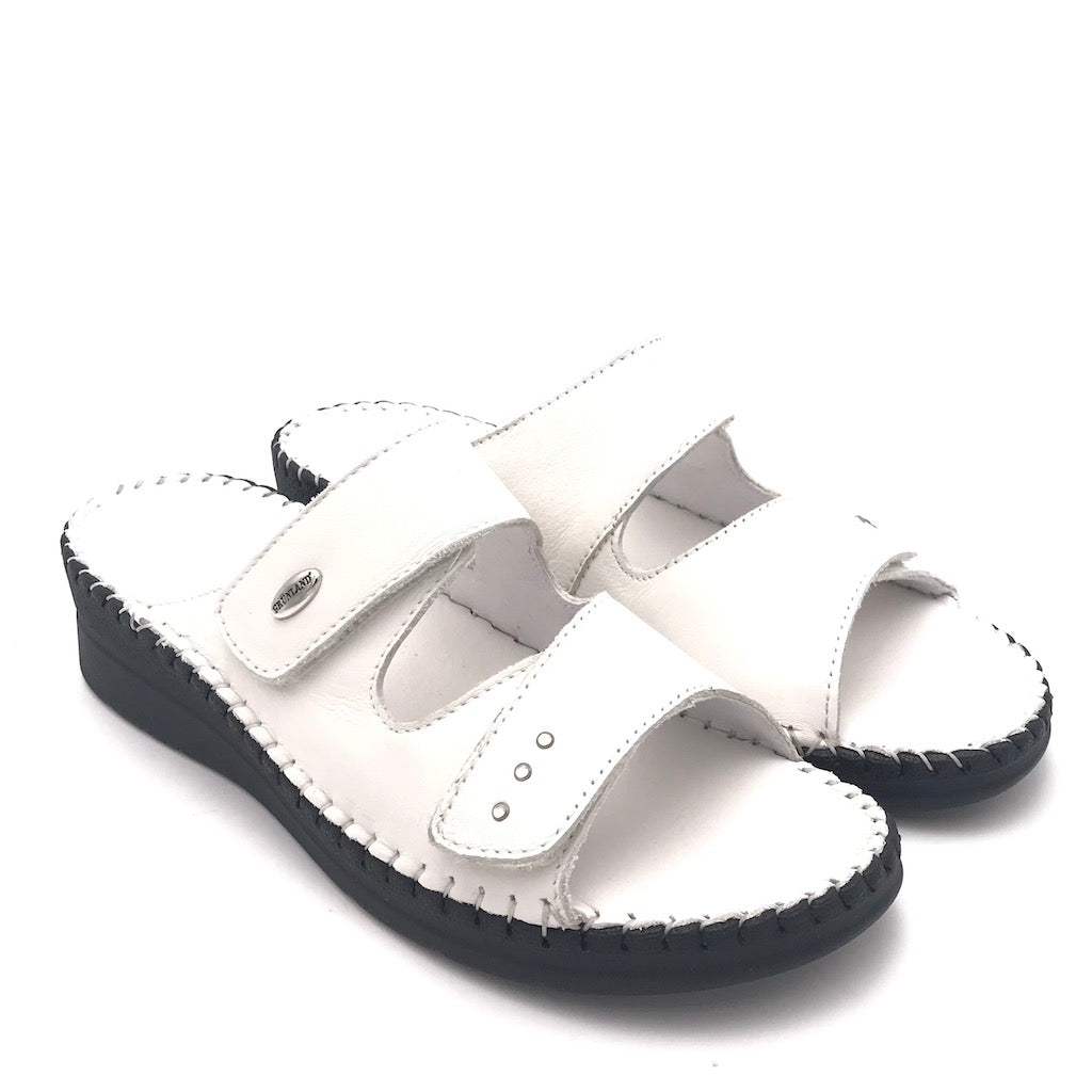 Zulian Calzature Ciabatta Baly bianca Latest fashion