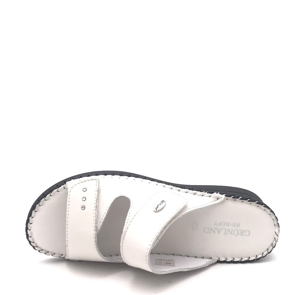 Zulian Calzature Ciabatta Baly bianca Latest fashion