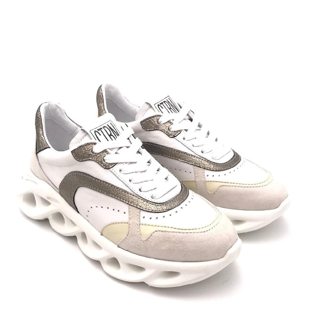Zulian Calzature Sneakers running cocco-bianco Lightning offer