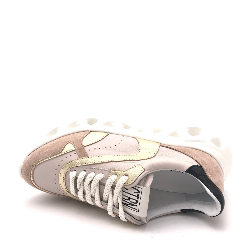 Zulian Calzature Sneakers running crepe-platino Grandi sconti