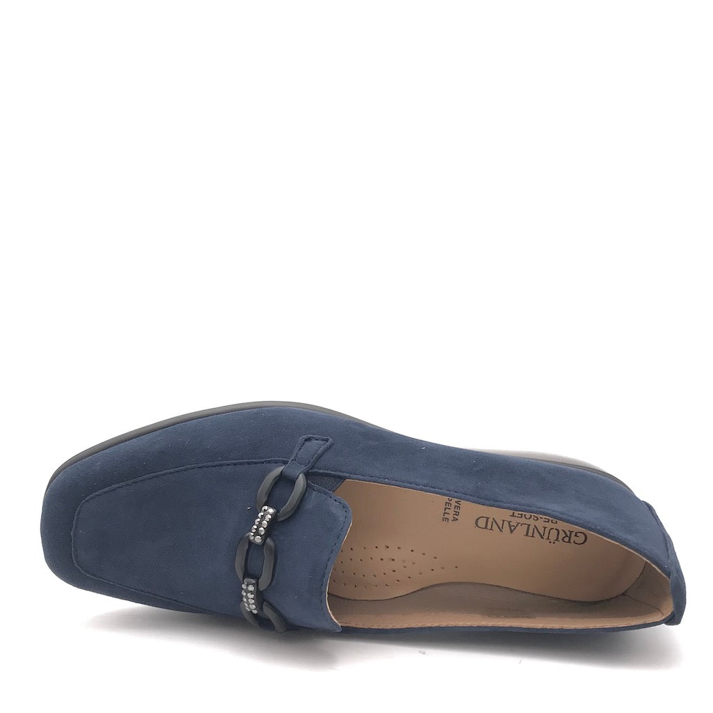Zulian Calzature Scarpa mocassino Rees blu Bestseller