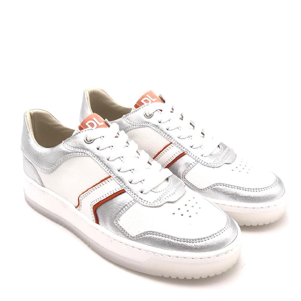 Zulian Calzature Sneakers DLS argento-bianco Offerte stagionali