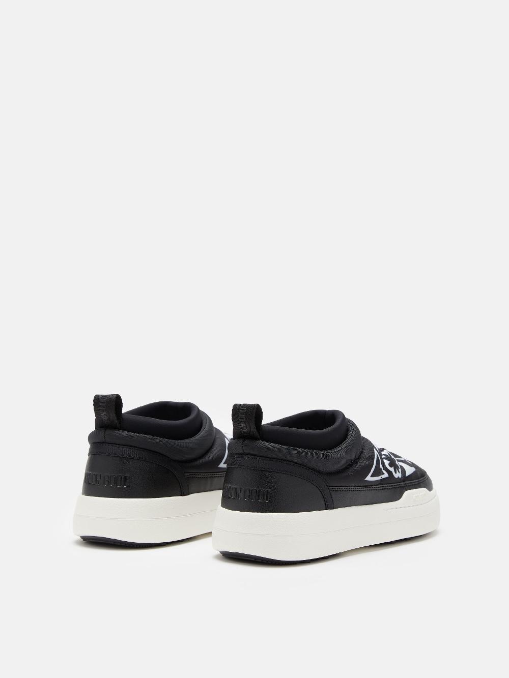 ﻿Moon Boot PARK SOFT NERO CON MOTIVO FLOREALE 2025