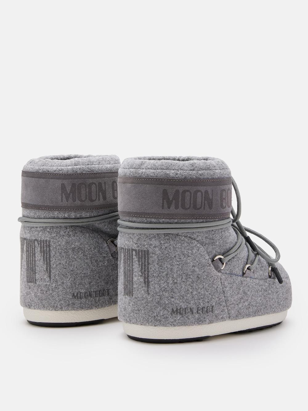 Moon Boot ICON LOW FELT GRIGIO Offerta speciale della fabbrica