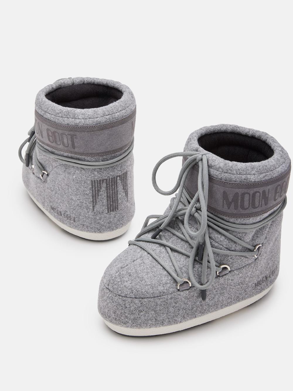 Moon Boot ICON LOW FELT GRIGIO Offerta speciale della fabbrica