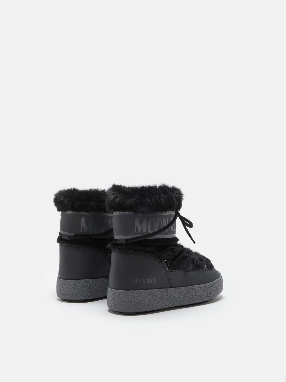 Moon Boot LTRACK LOW FAUX FUR NERO Soddisfazione Garantita