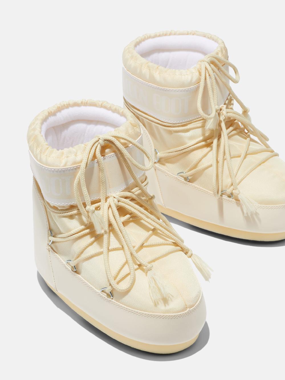 Moon Boot ICON LOW PANNA IN NYLON Qualità Garantita