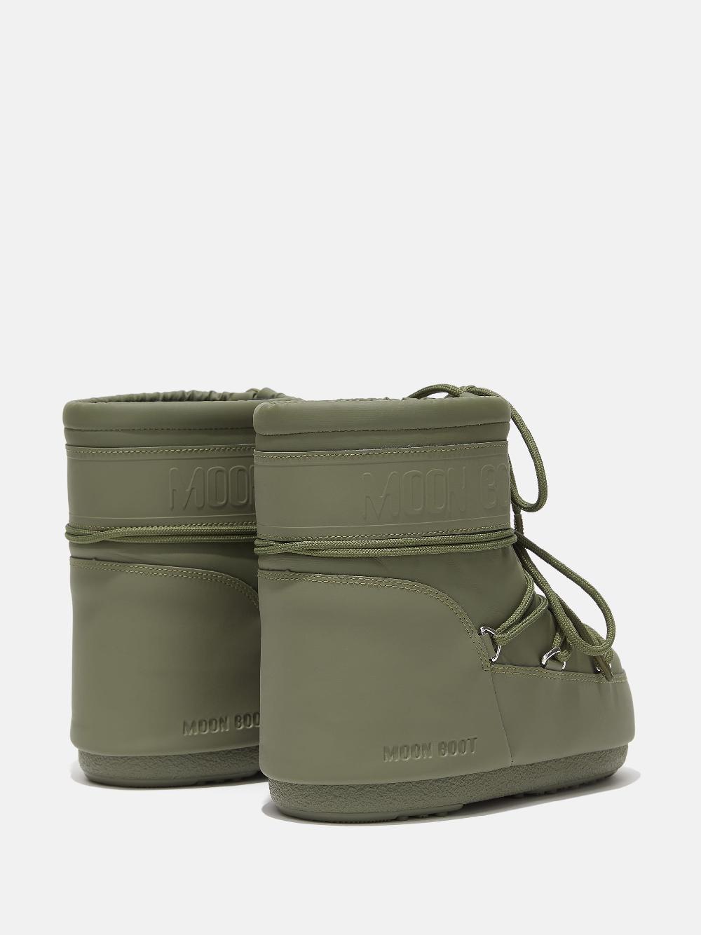 Moon Boot ICON LOW KAKI IN GOMMA Negozi Online