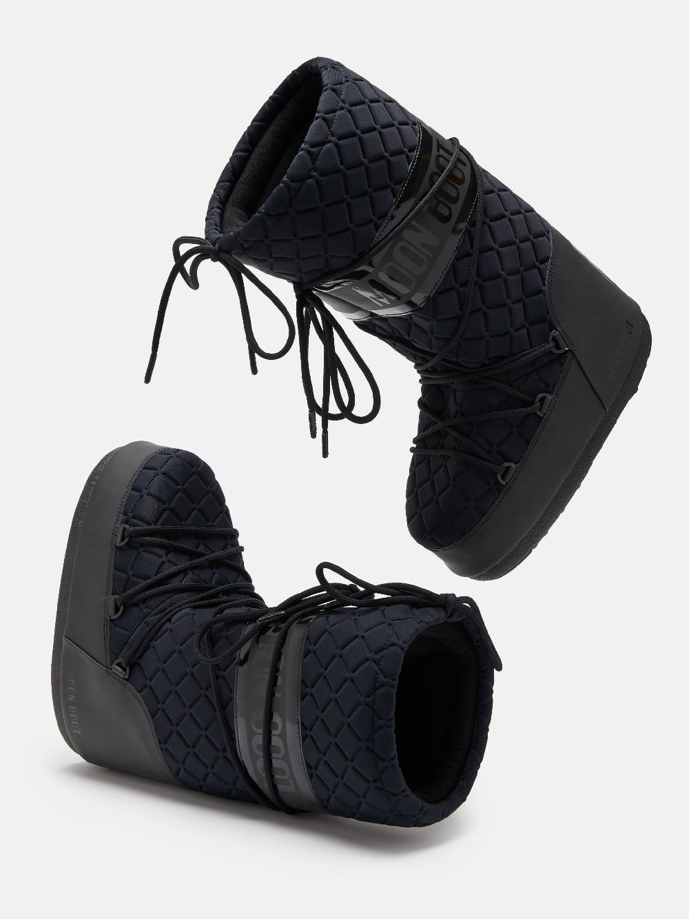 Moon Boot ICON QUILT NERO Acquista Ora