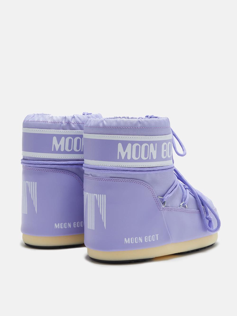 Moon Boot ICON LOW NYLON LILLA Fino Al -60%
