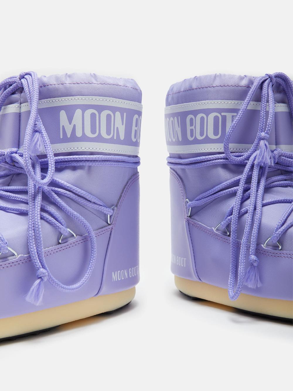 Moon Boot ICON LOW NYLON LILLA Fino Al -60%
