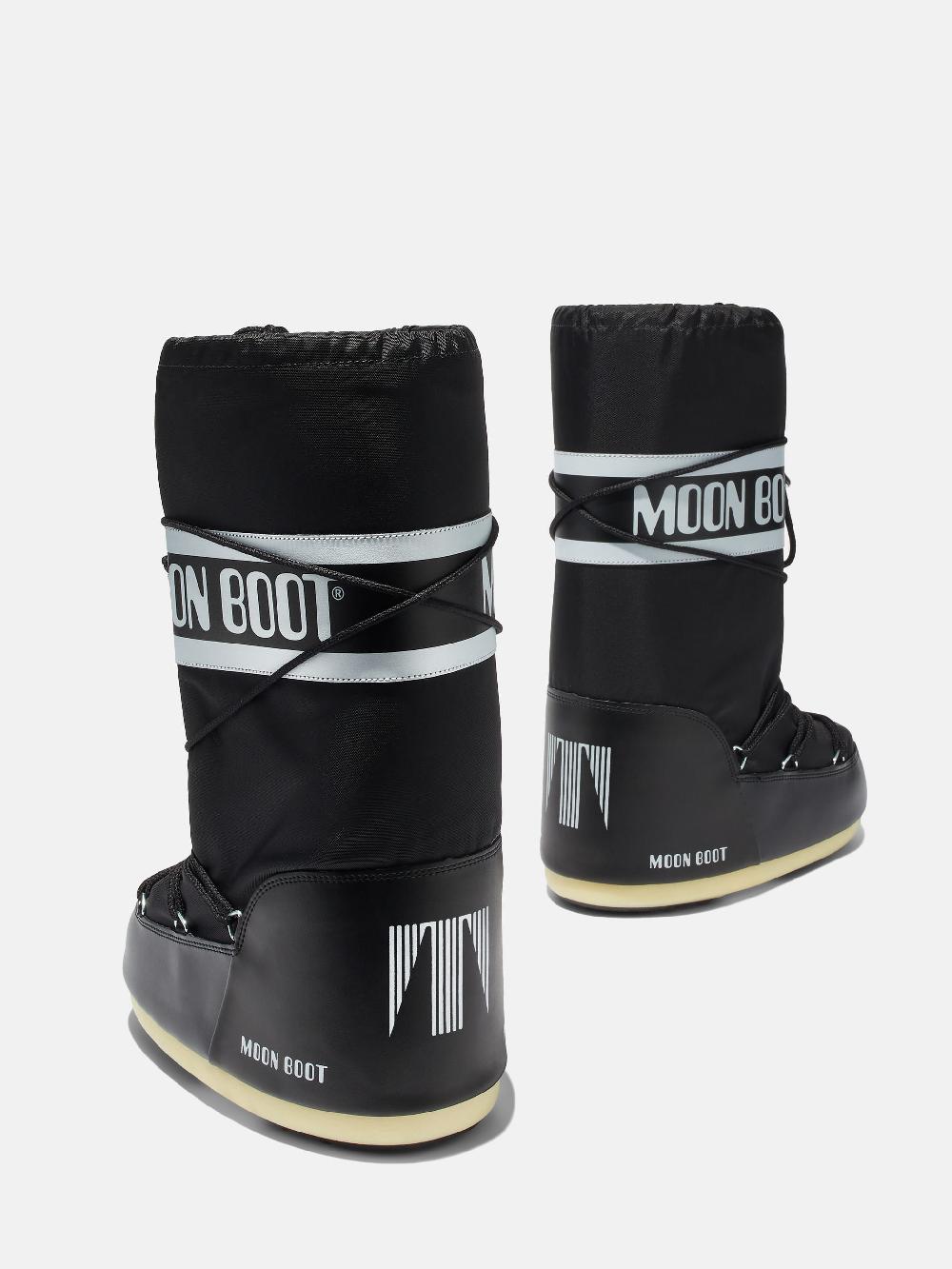 Moon Boot ICON NERO IN NYLON Shopping Online
