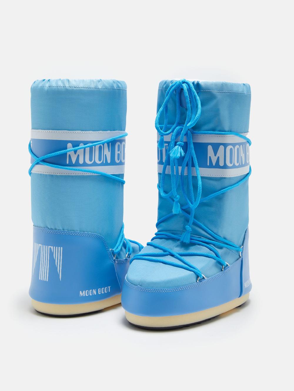 Moon Boot ICON NYLON AZZURRO Duty-free