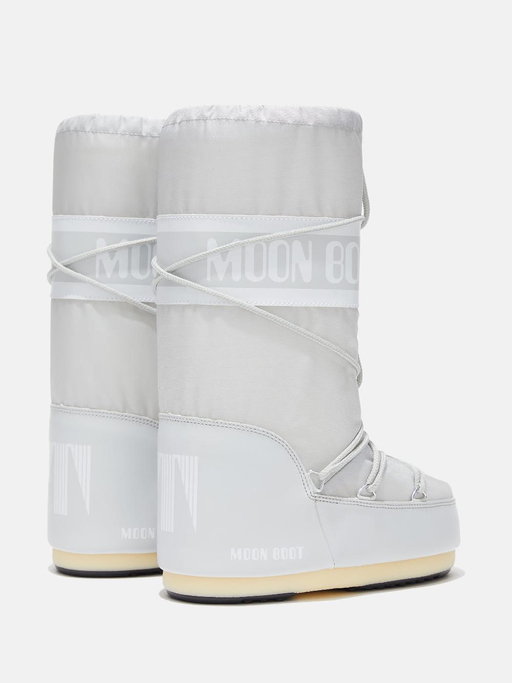 Moon Boot ICON GRIGIO IN NYLON Sconto