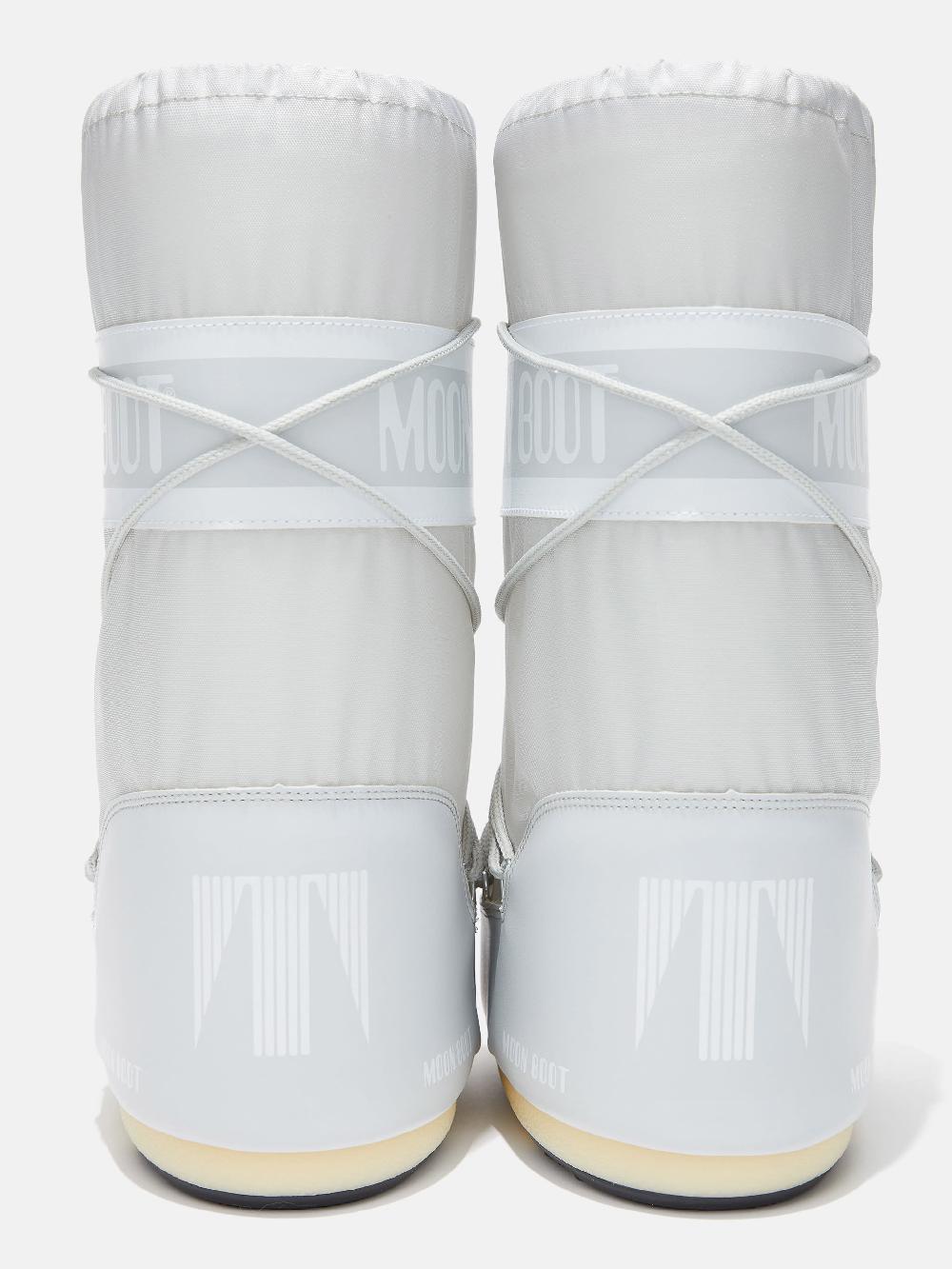 Moon Boot ICON GRIGIO IN NYLON Sconto