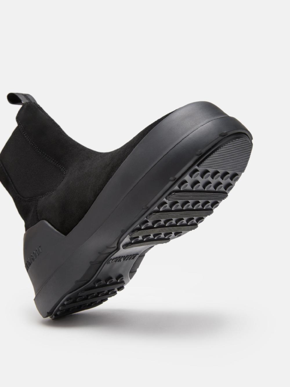 Moon Boot STIVALE LUNA CHELSEA NERO IN PELLE SCAMOSCIATA Offerta