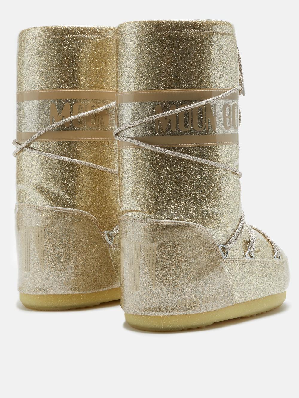 Moon Boot ICON GLITTER ORO Offerte