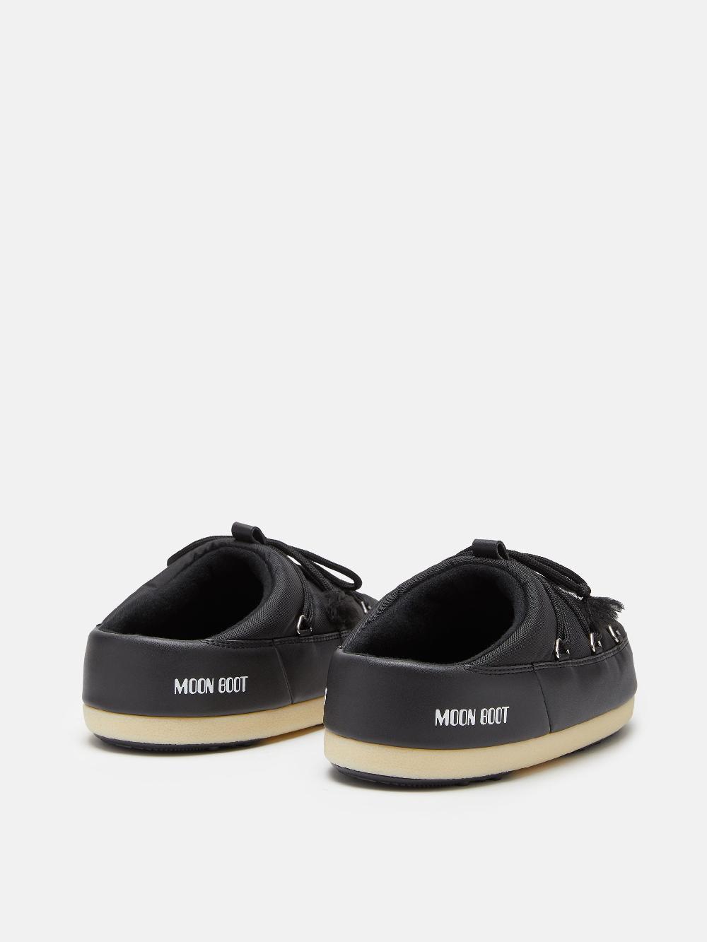 Moon Boot MULE EVX NYLON NERO Vendita Calda