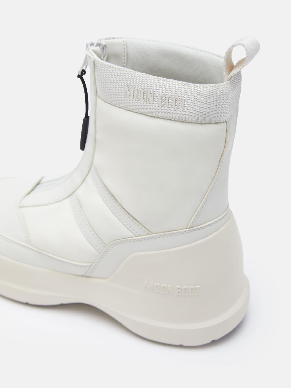 Moon Boot STIVALE LUNA PANNA CON ZIP Saldi Di Fabbrica