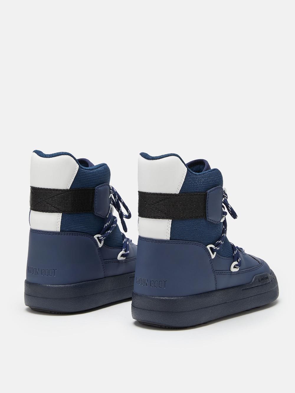 Moon Boot PARK SNEAKER BOOT BLU I Più Venduti