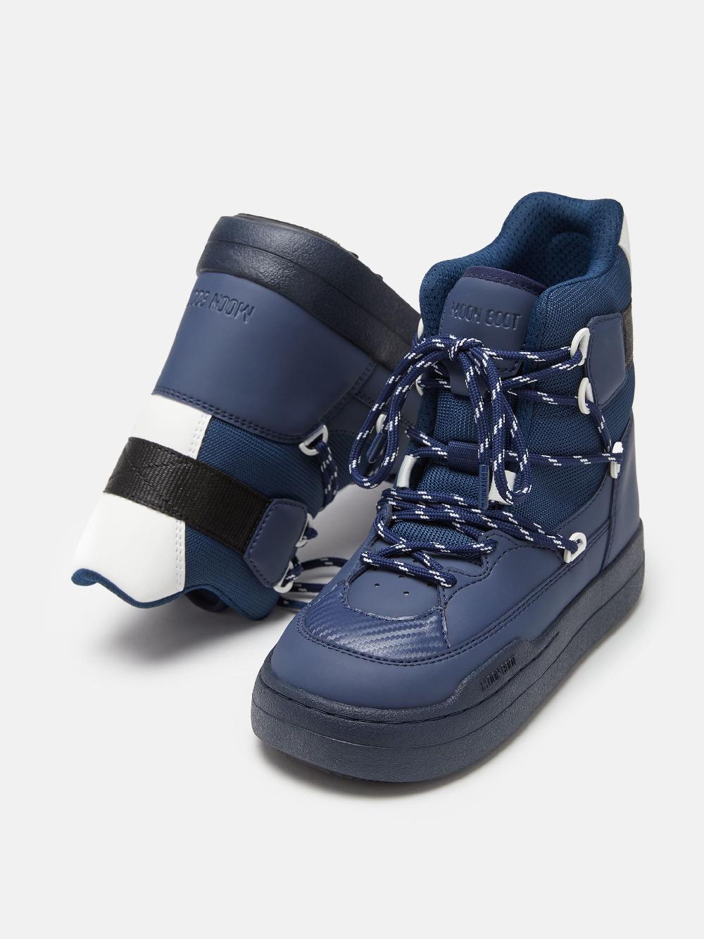 Moon Boot PARK SNEAKER BOOT BLU I Più Venduti