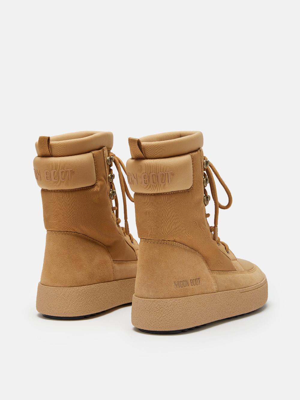 Moon Boot LTRACK COMBAT BOOT BEIGE Vendite Flash