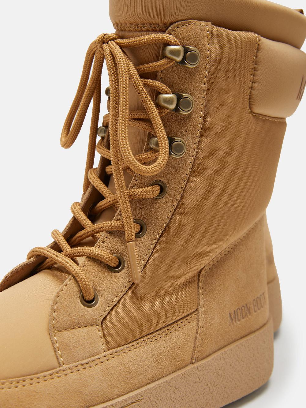 Moon Boot LTRACK COMBAT BOOT BEIGE Vendite Flash