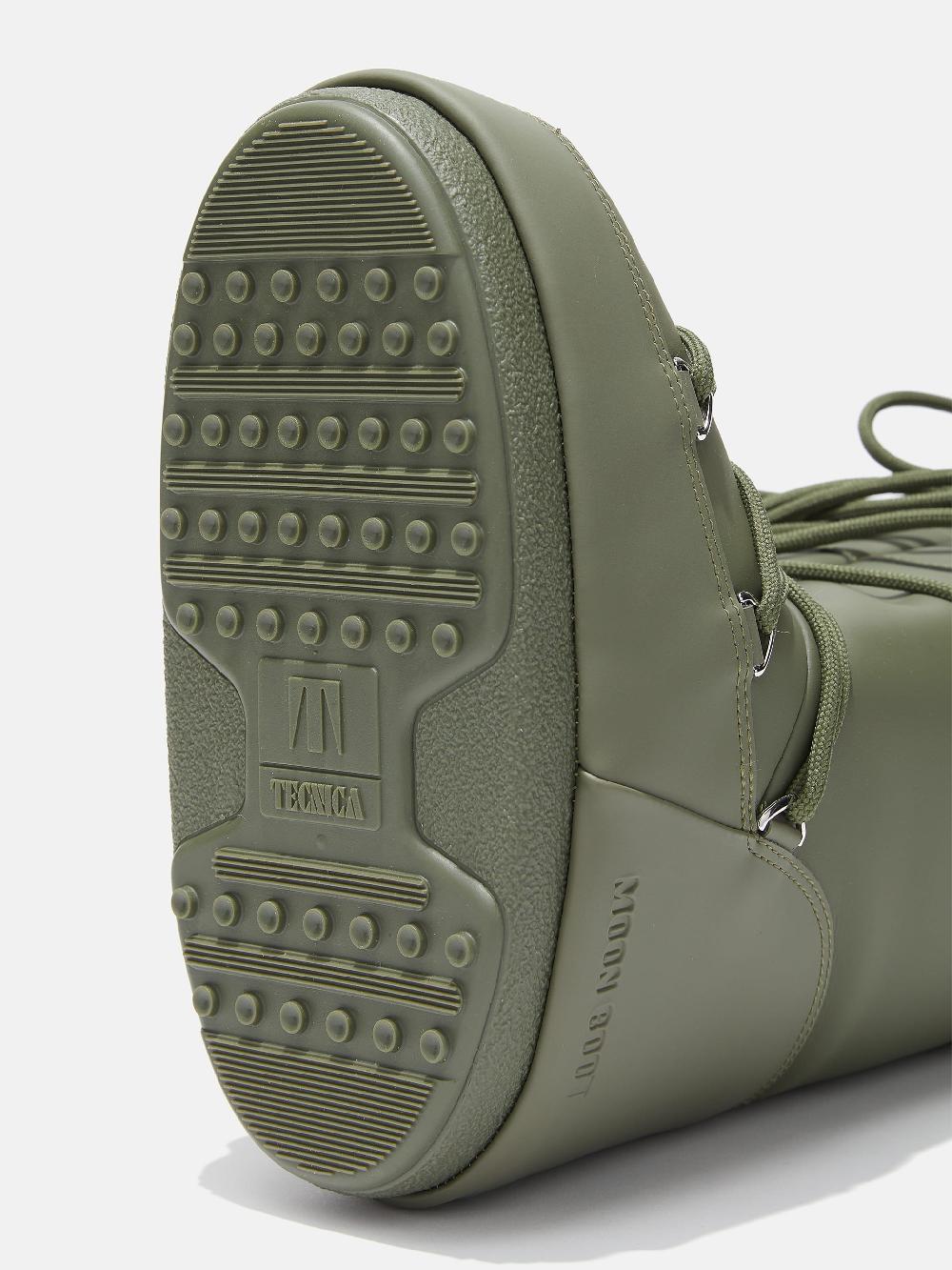 Moon Boot ICON RUBBER KAKI Nuovo