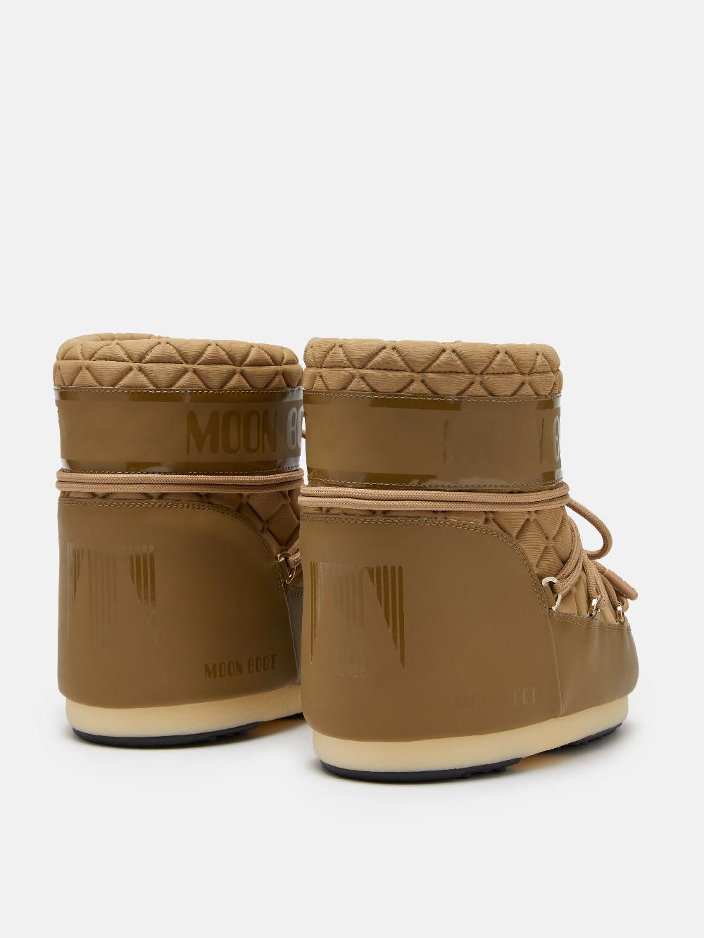 Moon Boot ICON LOW QUILT MARRONE CHIARO Vendita