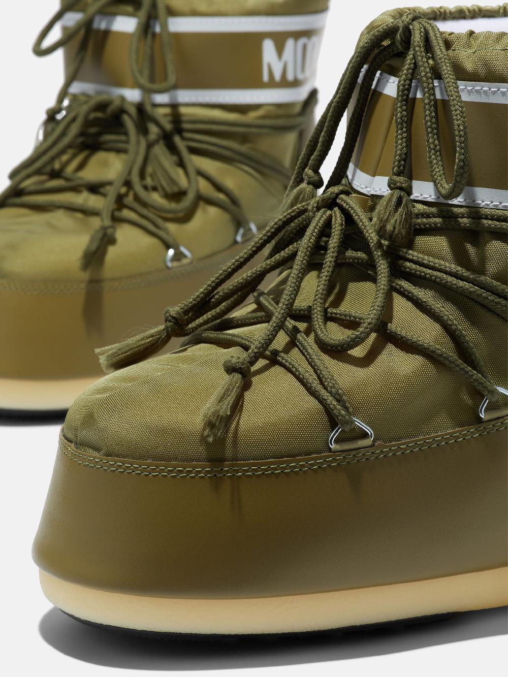 Moon Boot ICON LOW KAKI IN NYLON Shopping Online