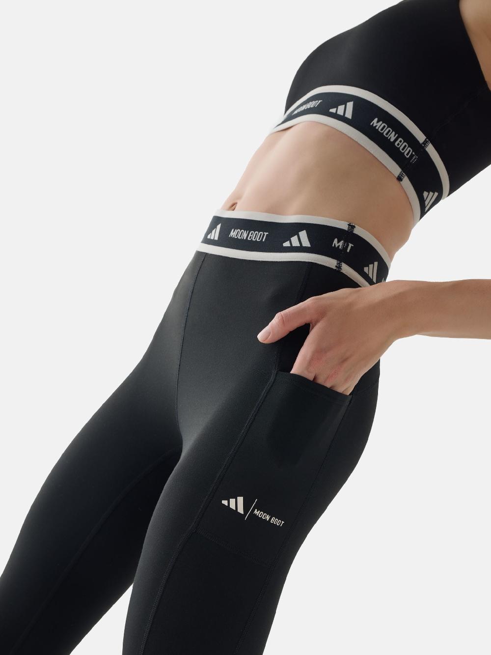 Moon Boot Leggings neri adidas x Moon Boot Offerta
