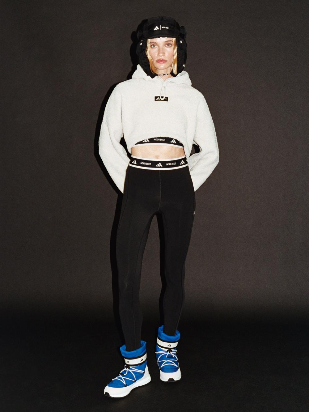 Moon Boot Leggings neri adidas x Moon Boot Offerta