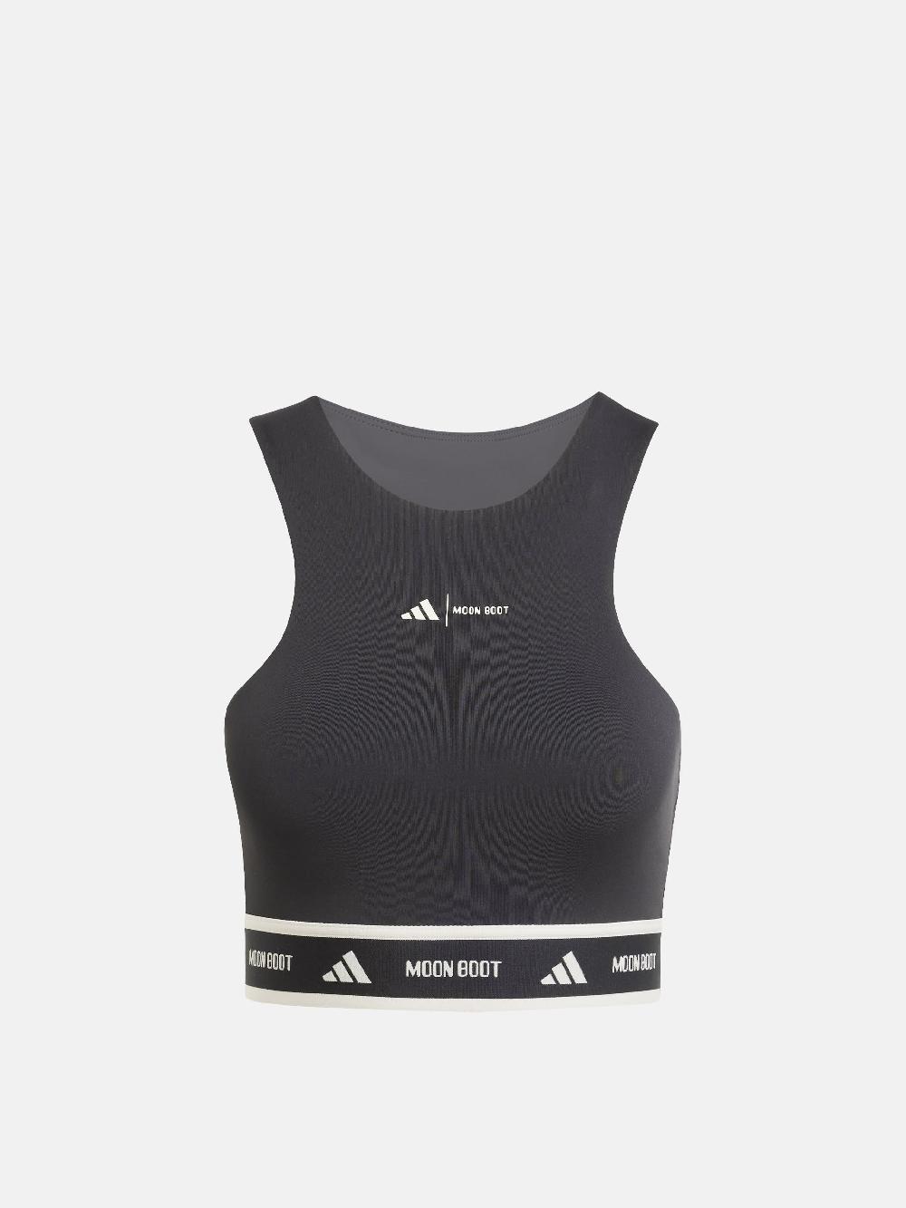Moon Boot Crop top nero adidas x Moon Boot Saldi