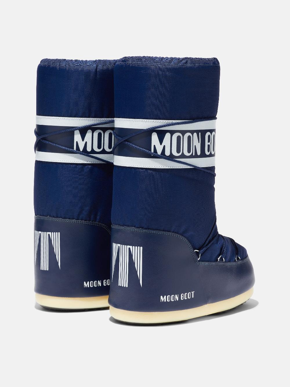 Moon Boot ICON BLU NAVY IN NYLON Negozio